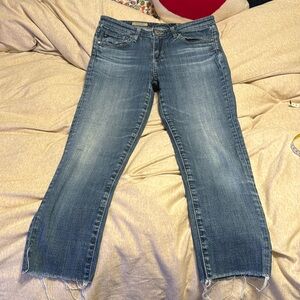 AG THE STEVIE ANKLE SLIM STRAIGHT ANKLE